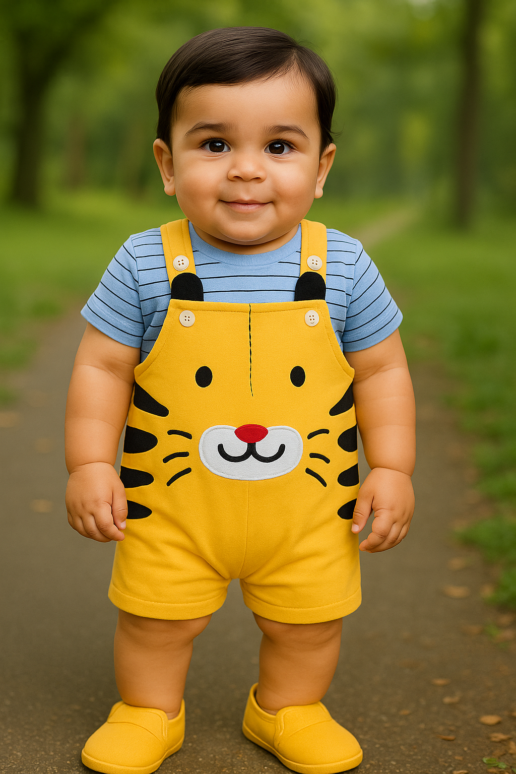 Kids Dungaree For Baby Boys & Baby Girs-(bt95)