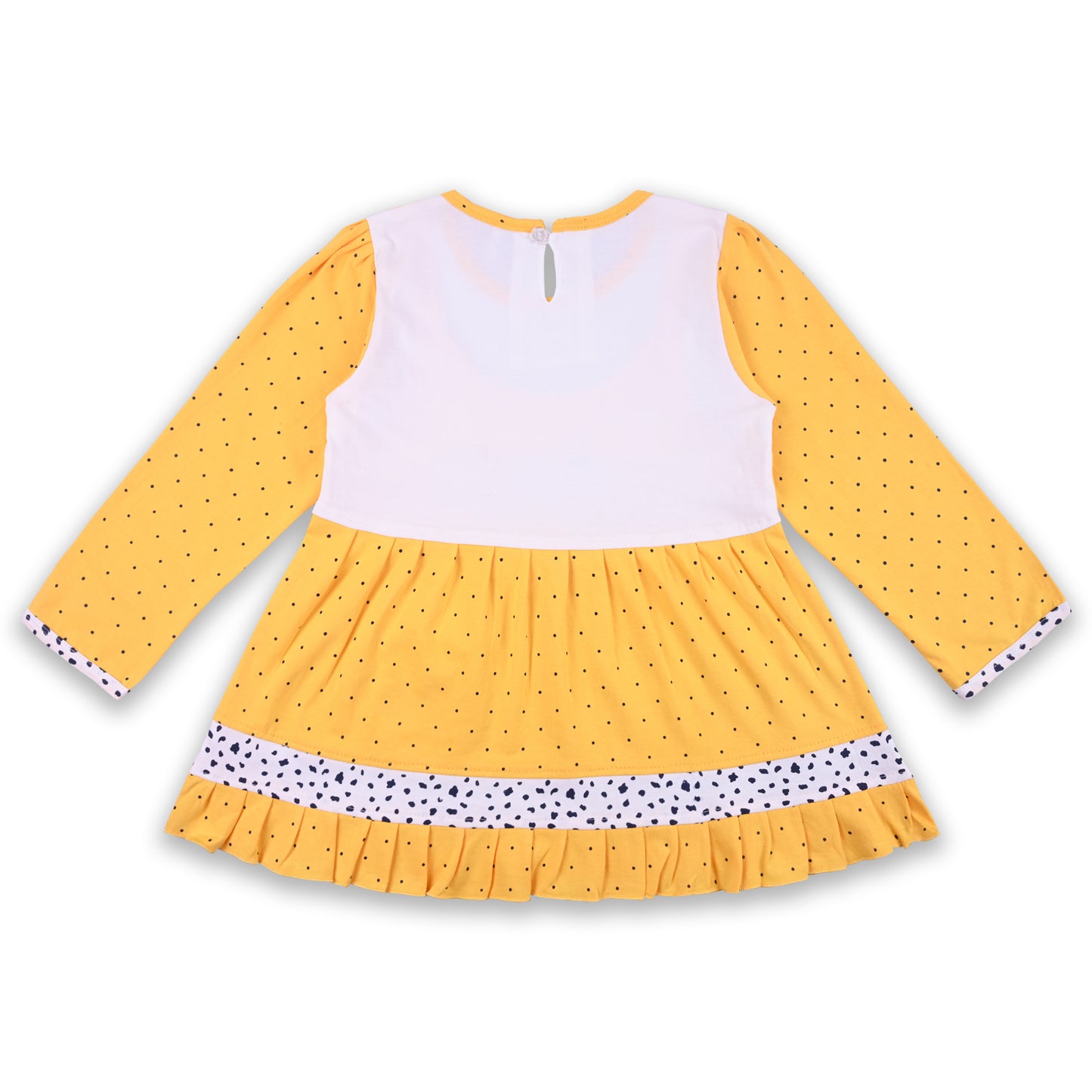 Girls Summer Polka Dot & Applique Top and Pant Set