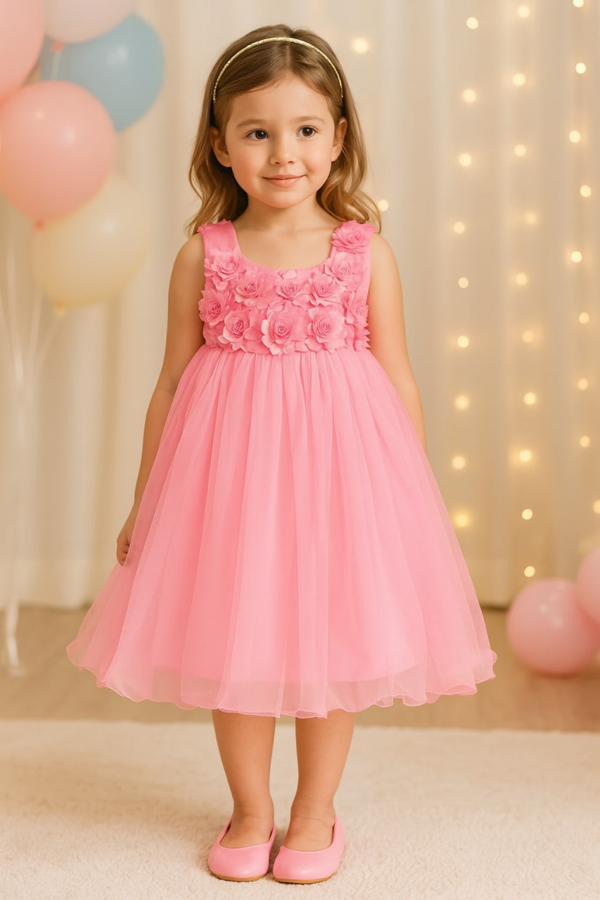 Girls Party Wear Frock Dress