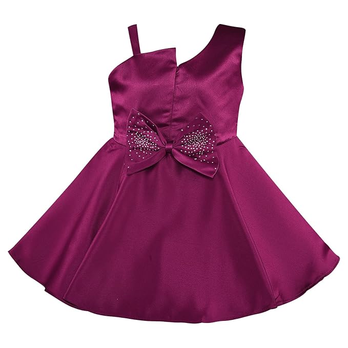 Girls Party Wear Fit and Flare Frock Dress