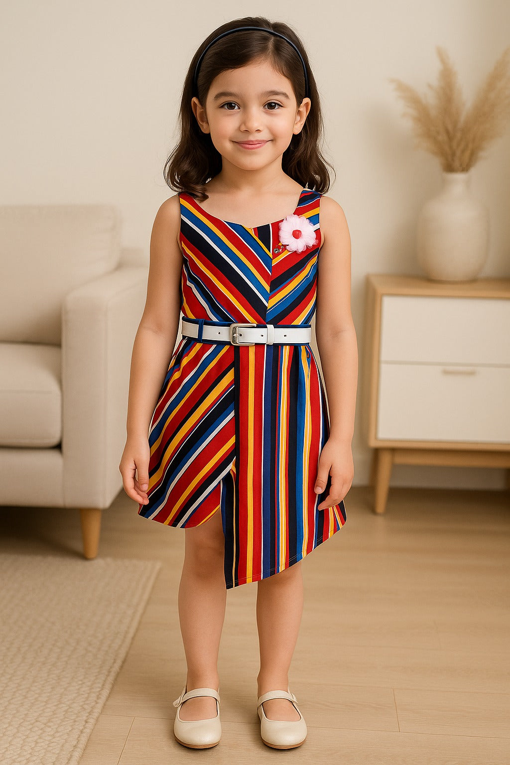 Baby Girls Frocks Dress for Girls-(csl308blu)