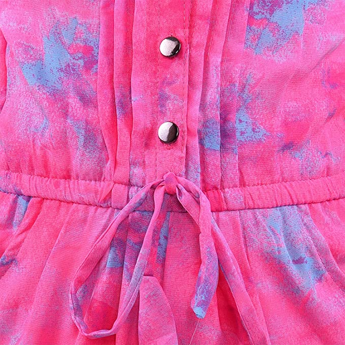 Baby Girls Dungaree Dress for Girls-(csl329pnk)