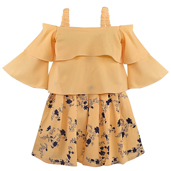 Baby Girls Frocks Dress-(csl334y)