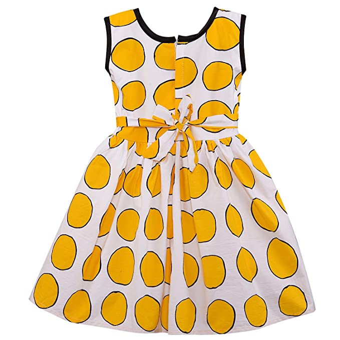 Baby Girls Cotton Dress Causal Frocks for Girls-(ctn353y)