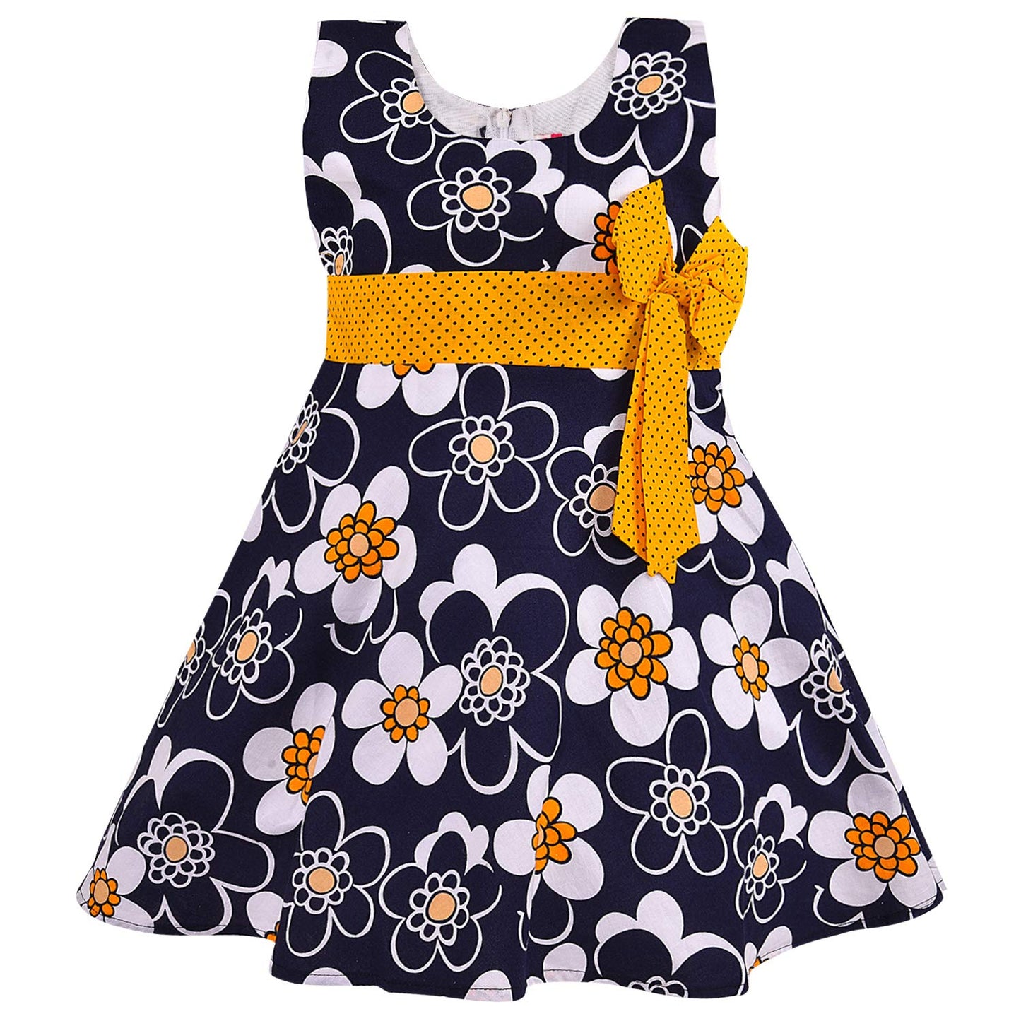 Baby Girls Cotton Frock Dress (ctn80nby)