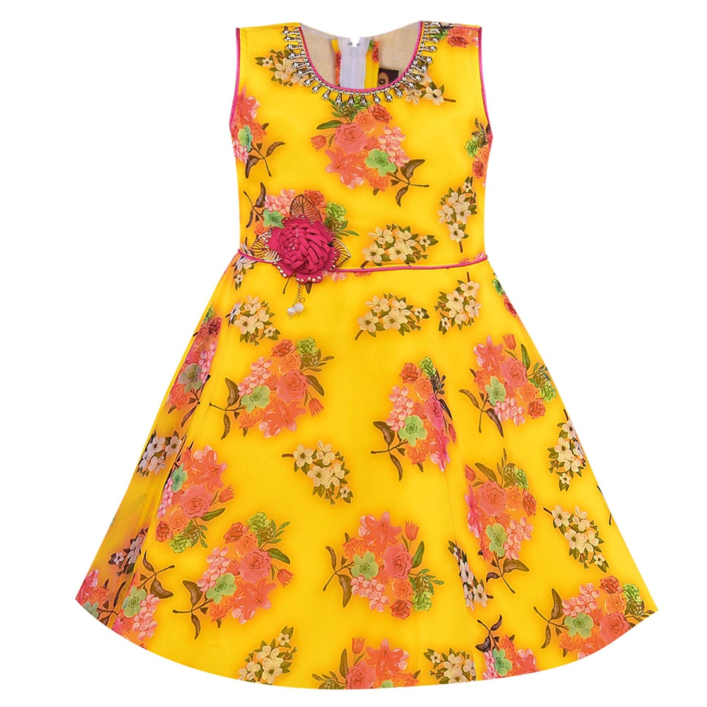 Baby Girls Partywear Frocks Dress For Girls (fe2760y)