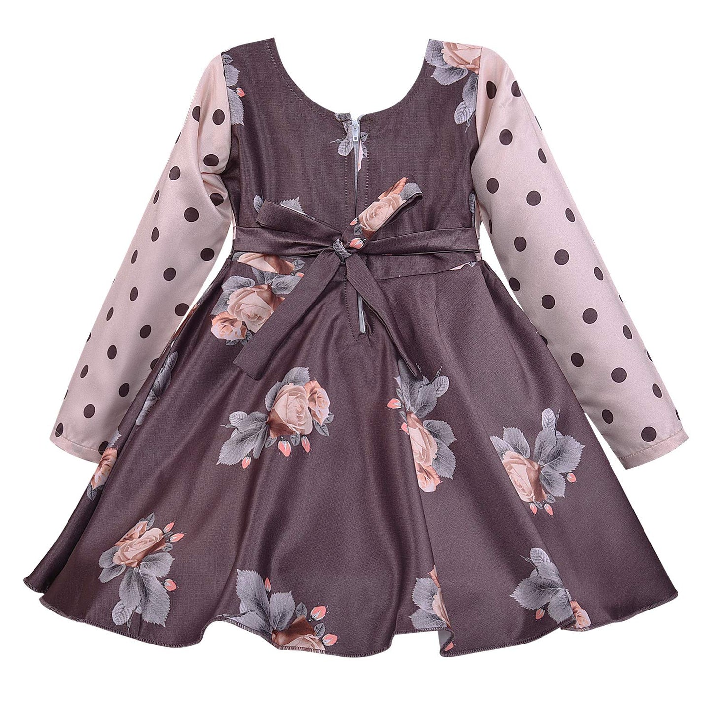 Baby Girls Frock Dress-(fe2811bwnw)