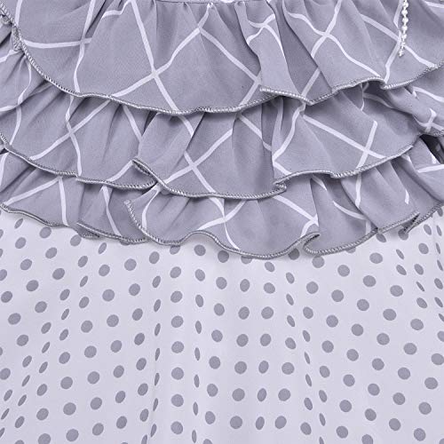 Baby Girls Dress Frock-fe2813gry - Party Wear - frocks Party Wear - baby dress