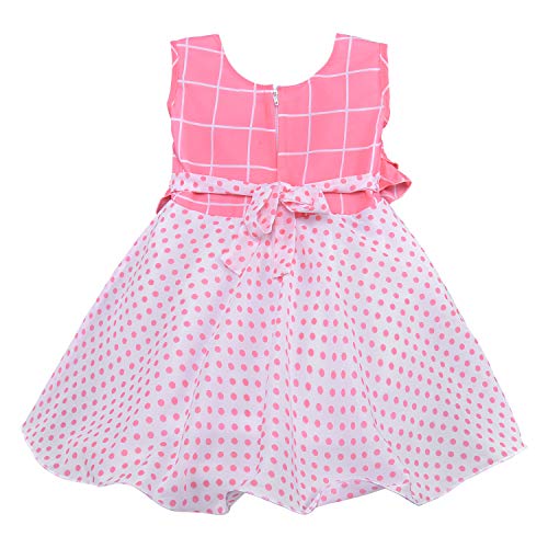 Baby Girls Dress Frock-fe2813pch - Party Wear - frocks Party Wear - baby dress