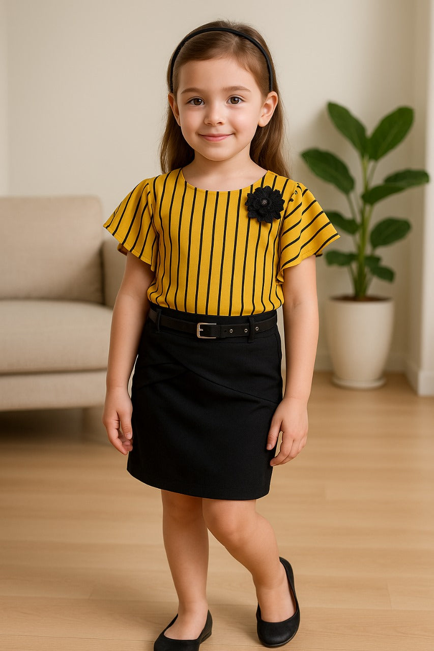 Baby Girls Partywear Frocks Dress For Girls (fe2916y)