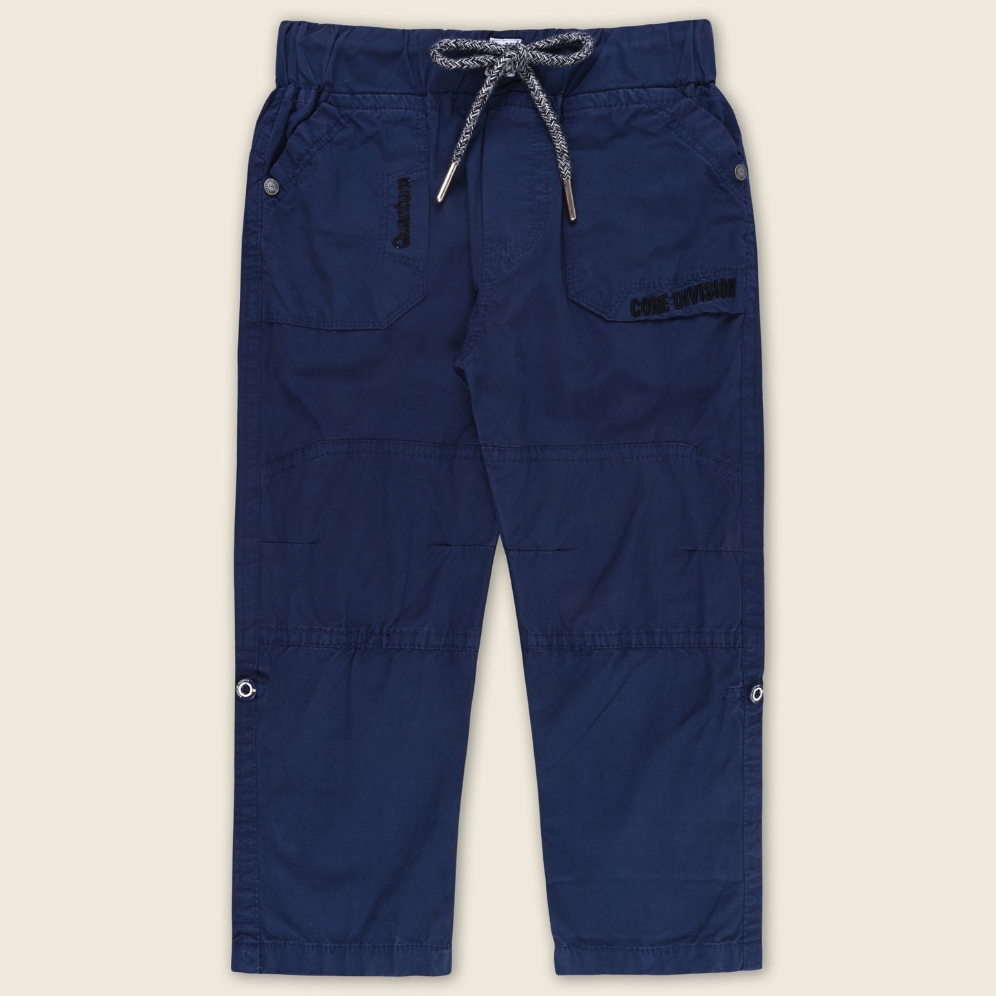 Boys Cotton Elastic Waist Casual Trouser