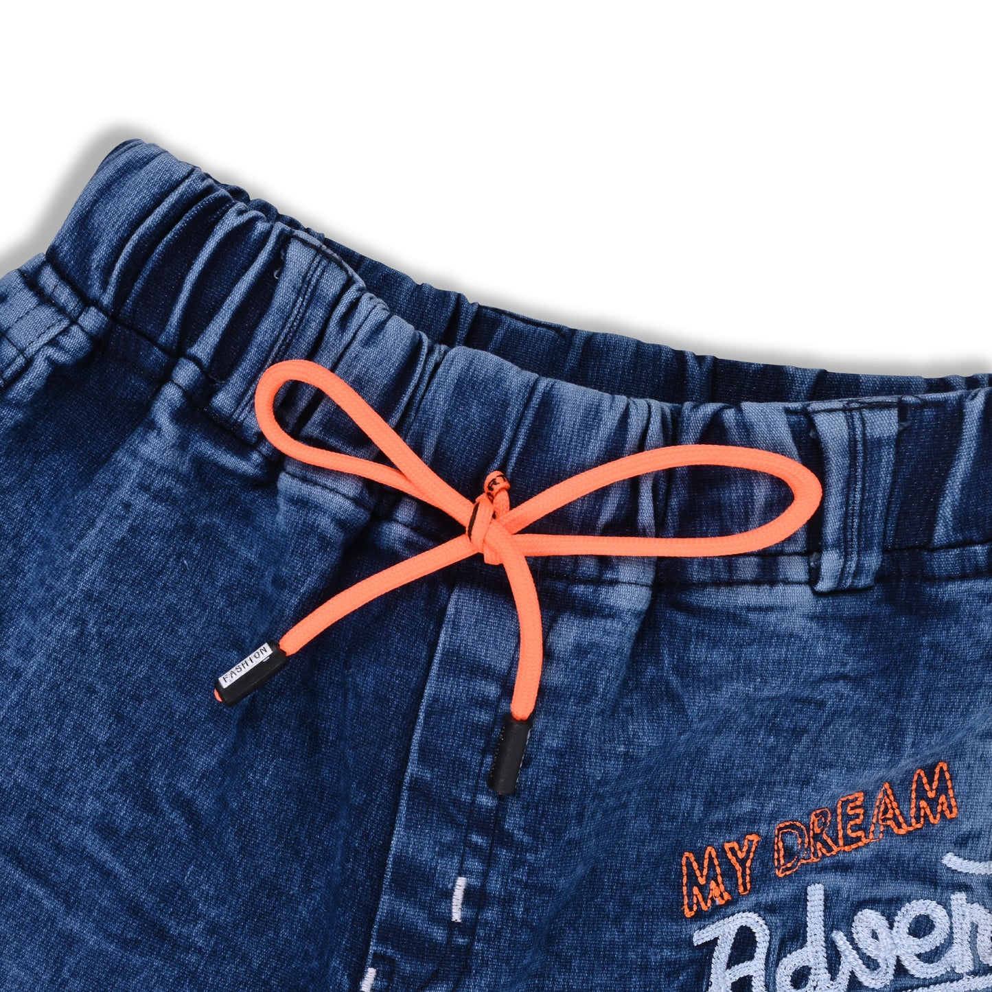Boys Printed Regular Fit Casual Jeans