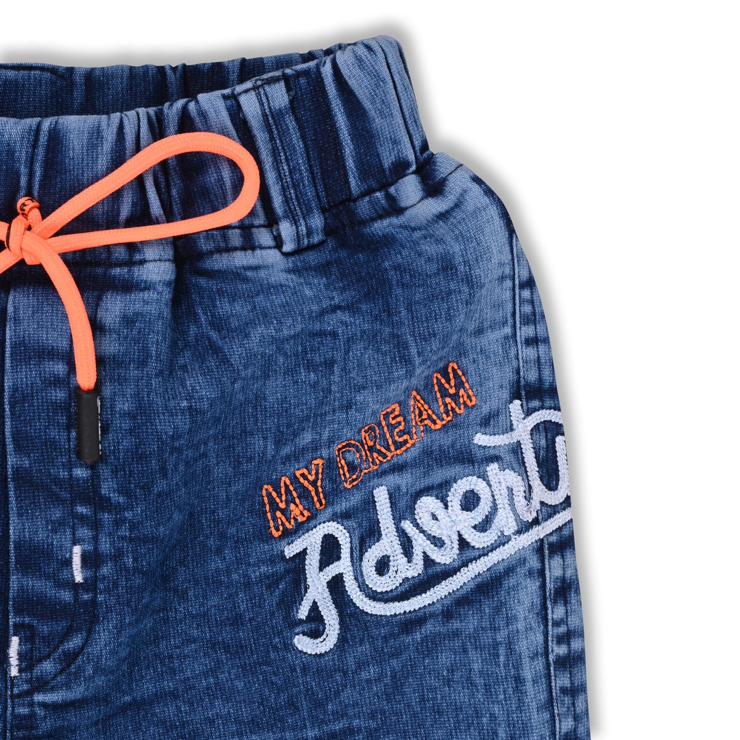 Boys Printed Regular Fit Casual Jeans