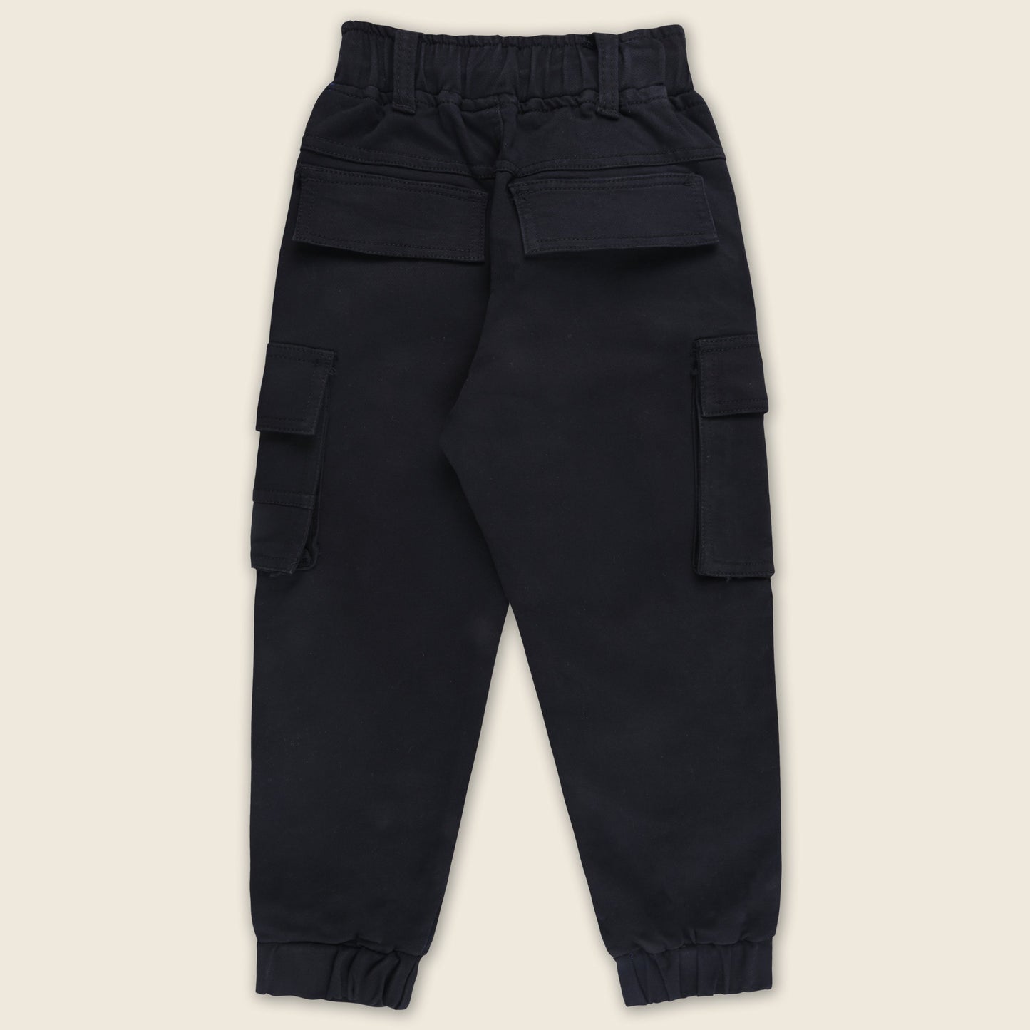 Boys Cotton Cargo Printed Trouser With Belt Accessories
