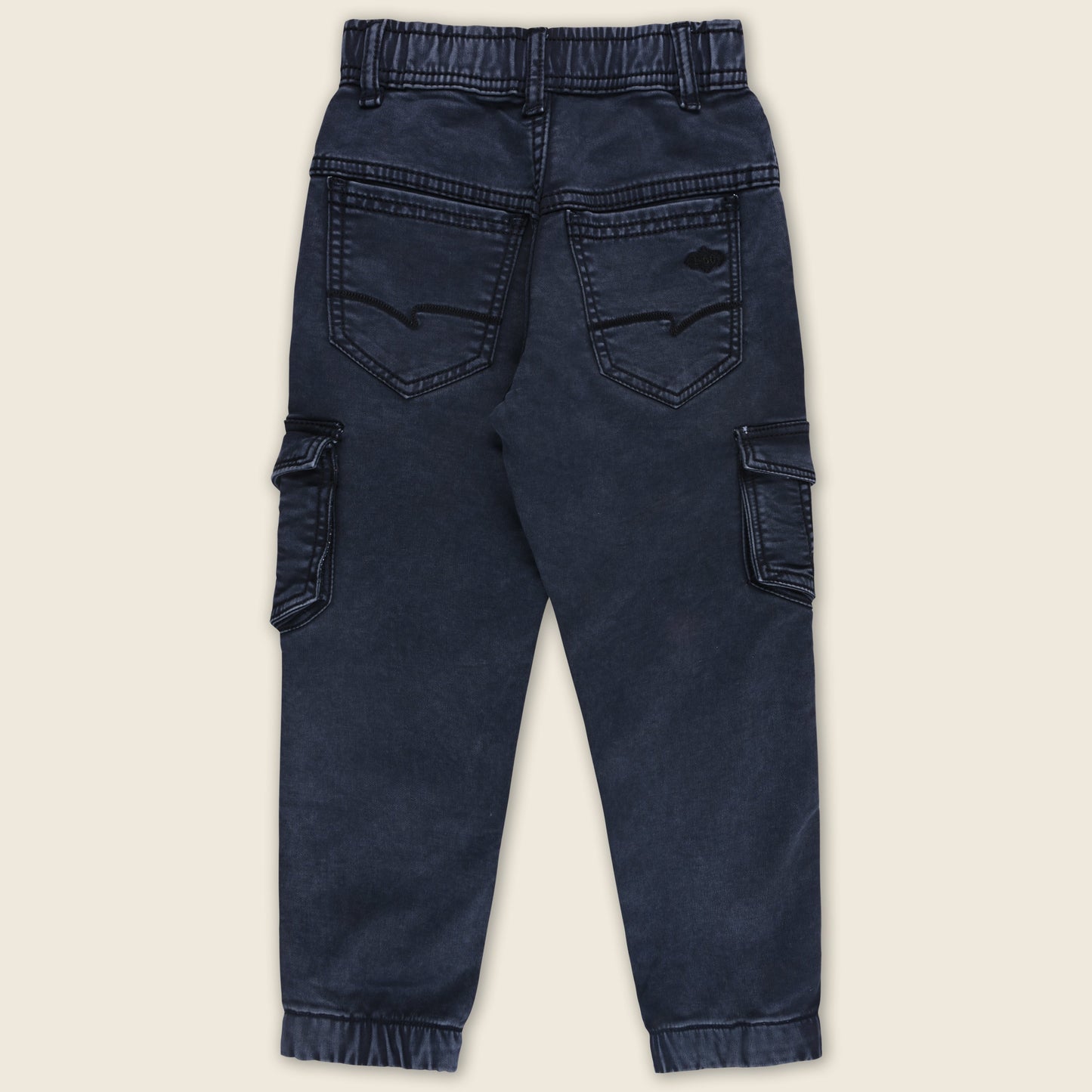 Boys Cotton Elastic Casual Trouser