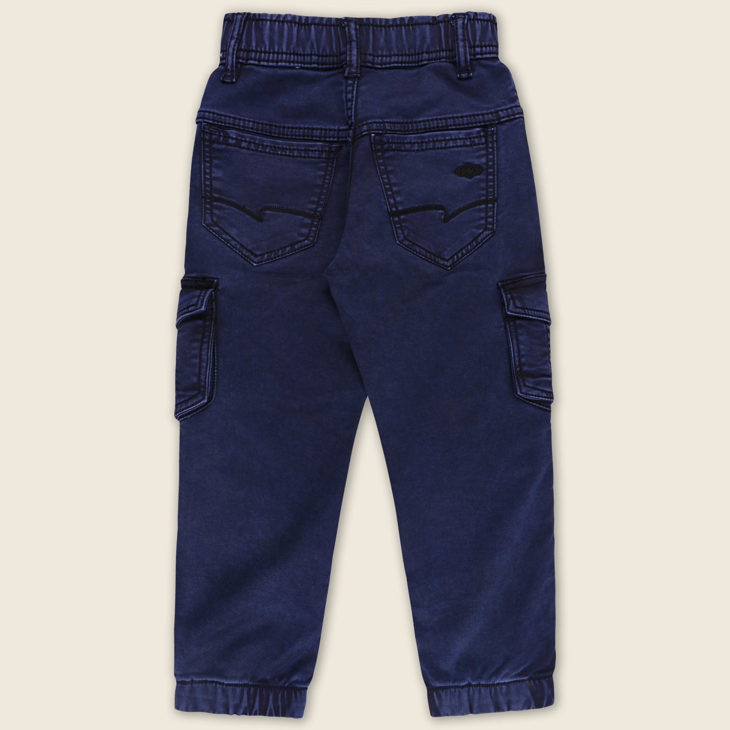Boys Cotton Elastic Casual Trouser