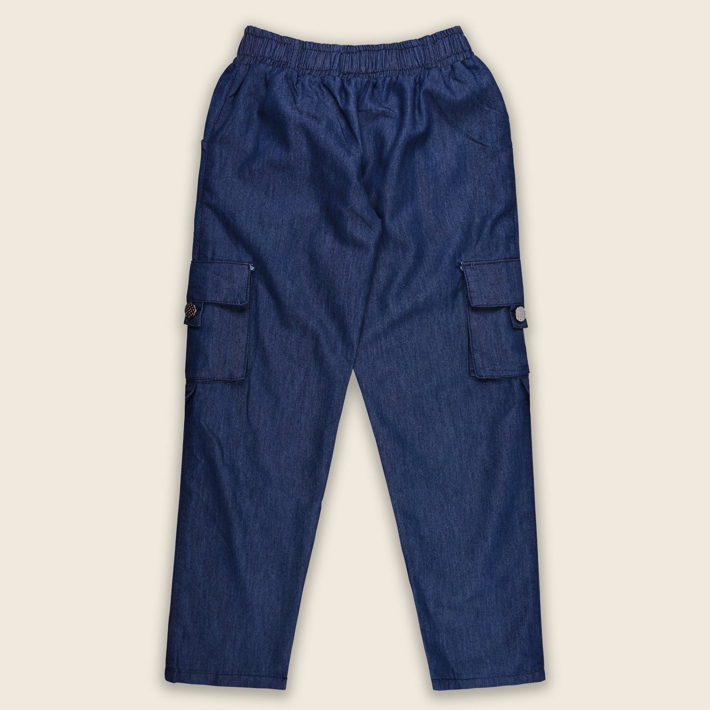 Girls Denim Joggers
