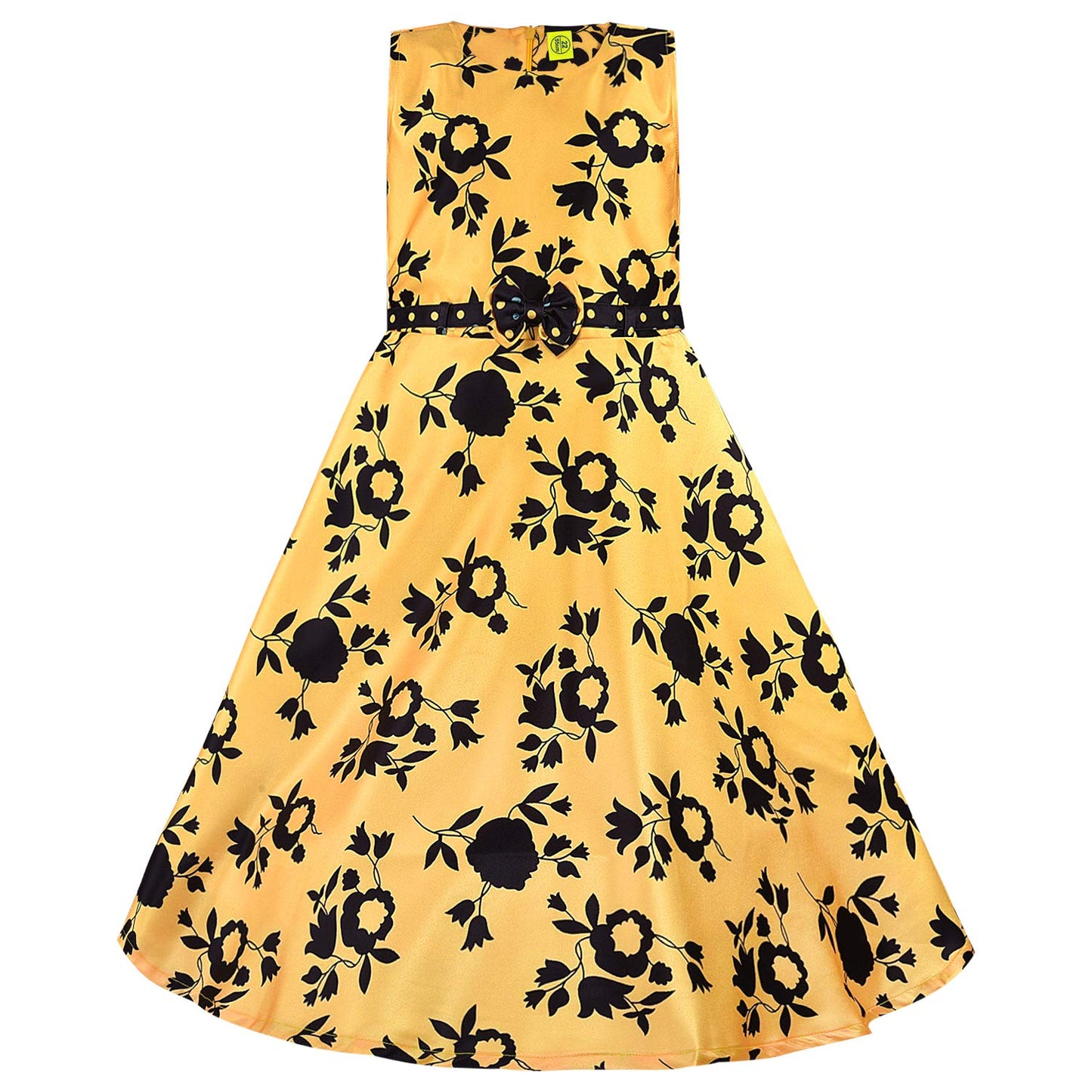Girls Long Gown Dress with Jacket-(LF216y)