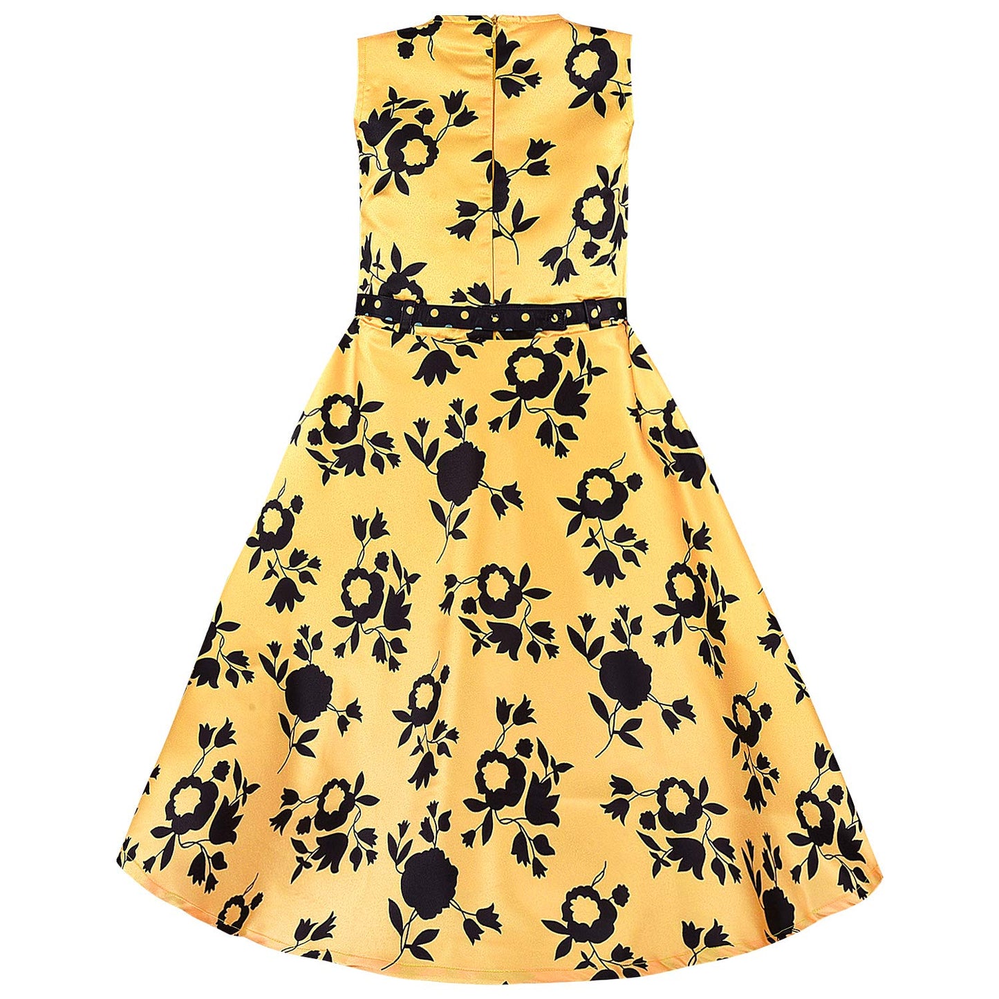 Girls Long Gown Dress with Jacket-(LF216y)