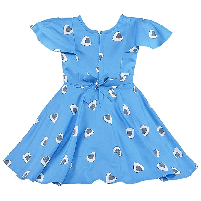 Baby Girls Frocks Dress-(rna010blu)