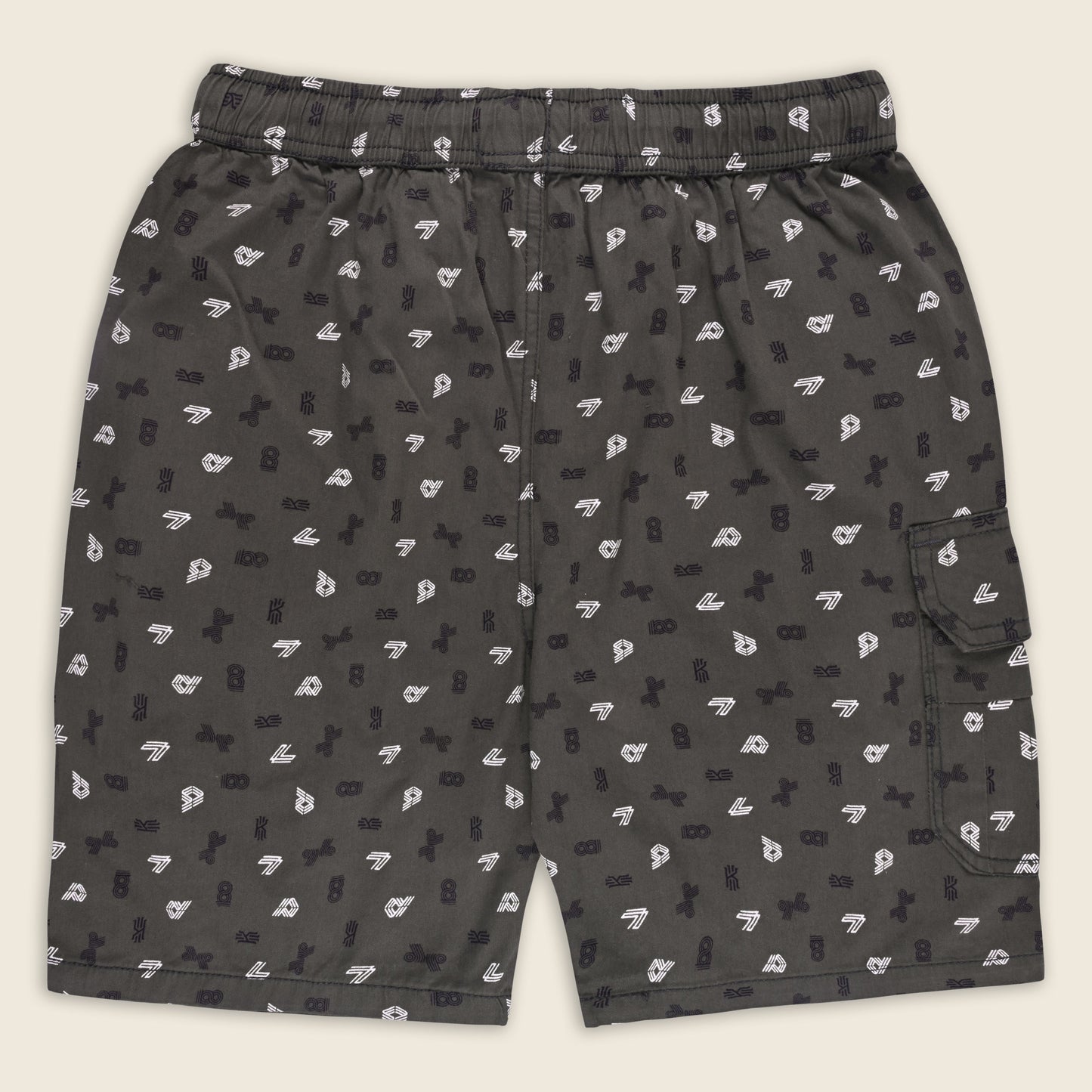 Boys Cotton Cargo Summer Printed Shorts