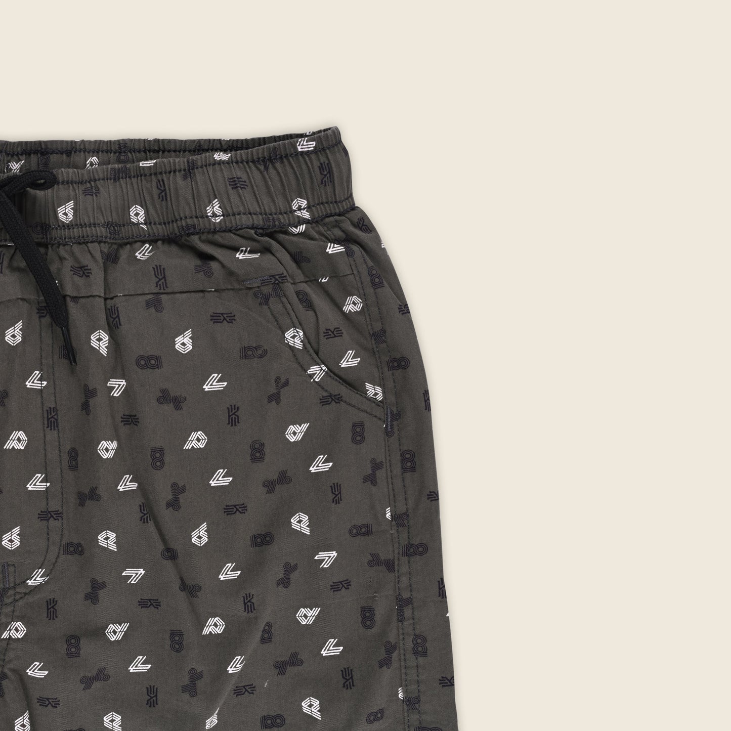 Boys Cotton Cargo Summer Printed Shorts