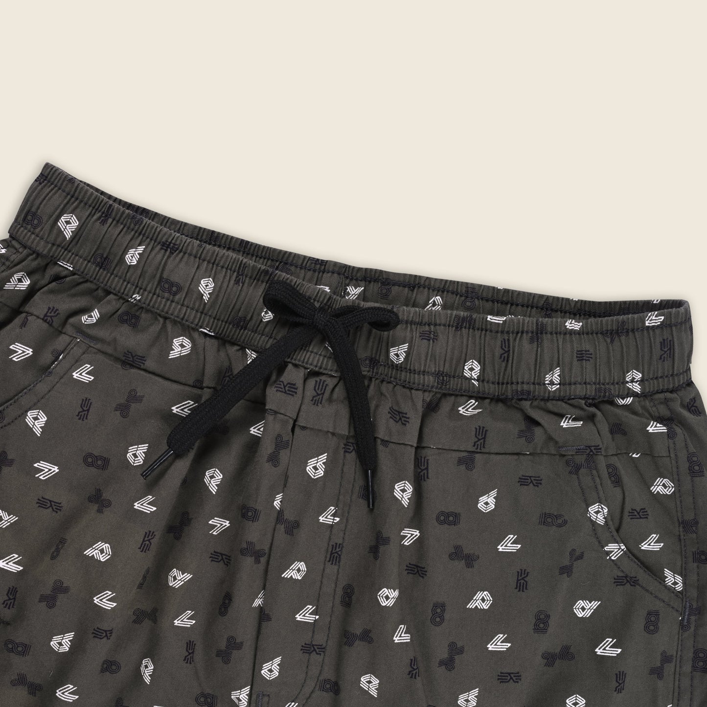 Boys Cotton Cargo Summer Printed Shorts