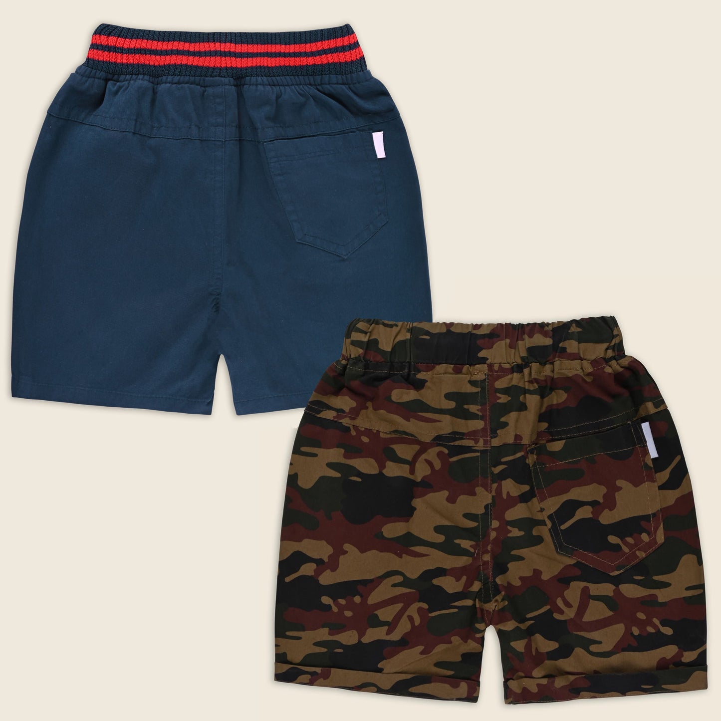 Boys Cotton Summer Shorts Combo
