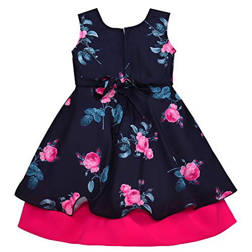 Baby Girls Dress Frocks-stn736pnk - Party Wear - frocks Party Wear - baby dress
