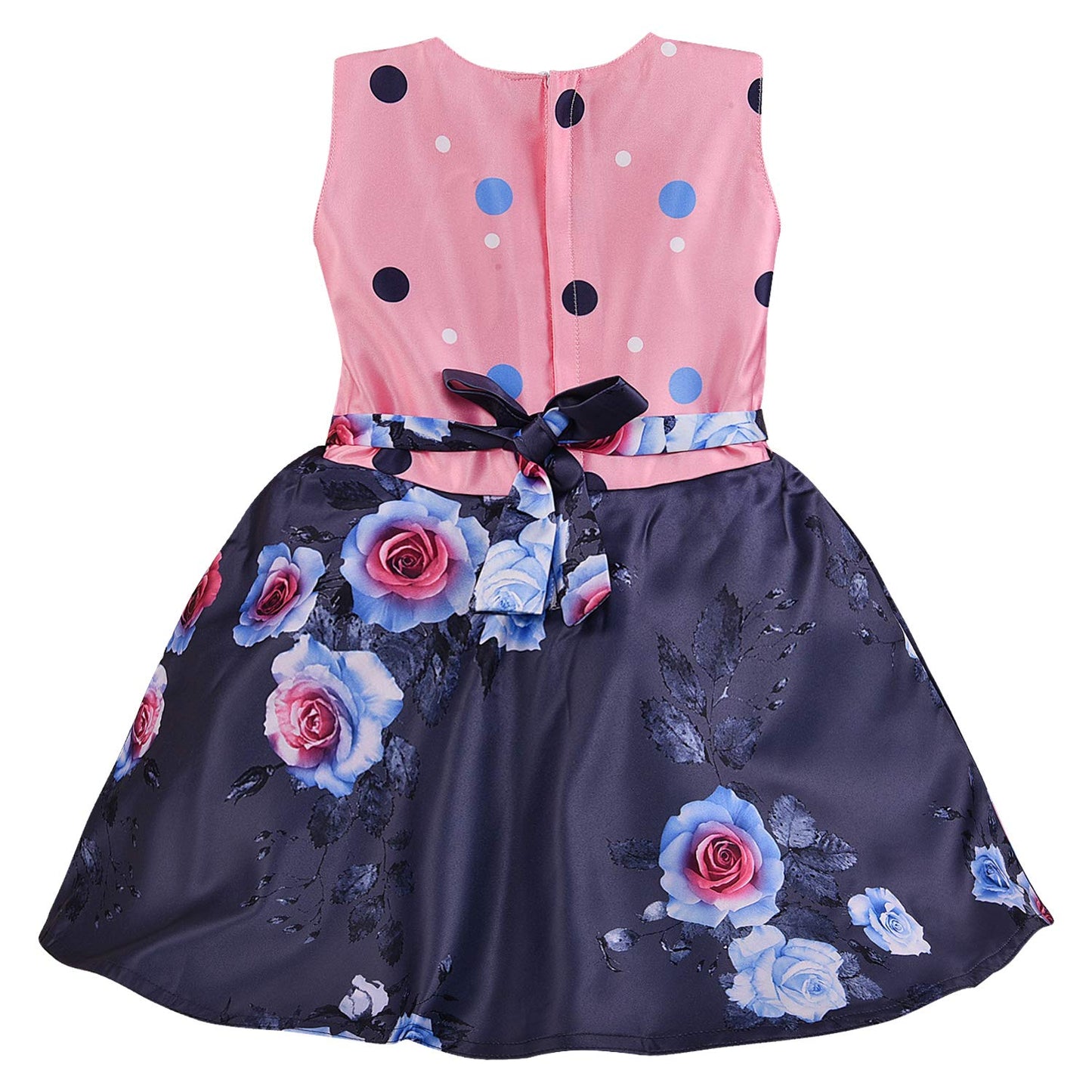 kids Birthday Frock Dress (stn753bpnk)