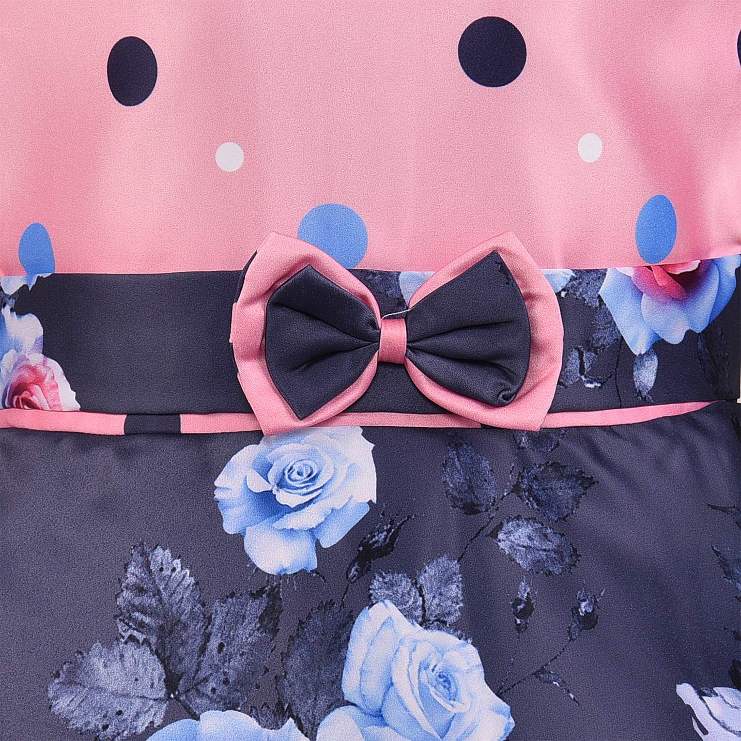 kids Birthday Frock Dress (stn753bpnk)