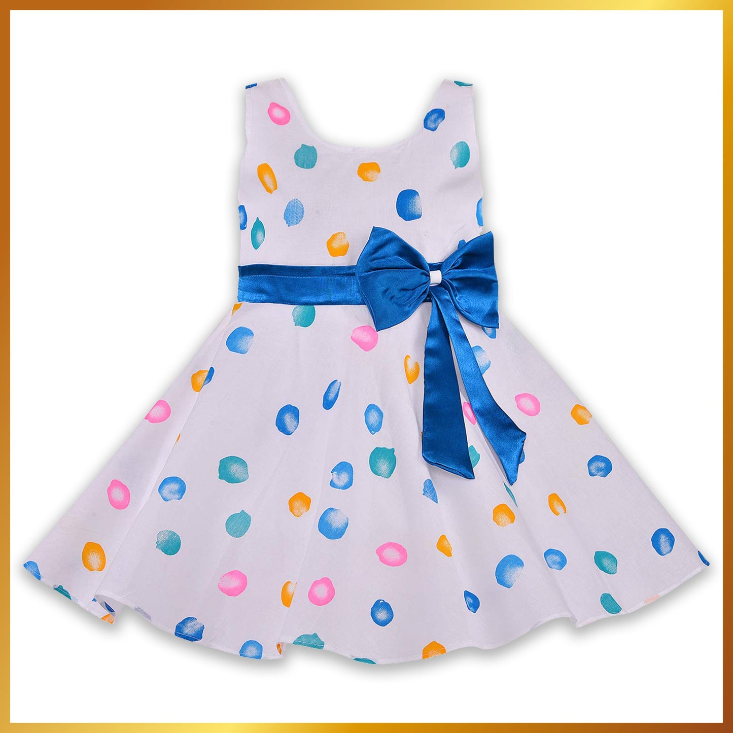 Kids Cotton Dress Frock