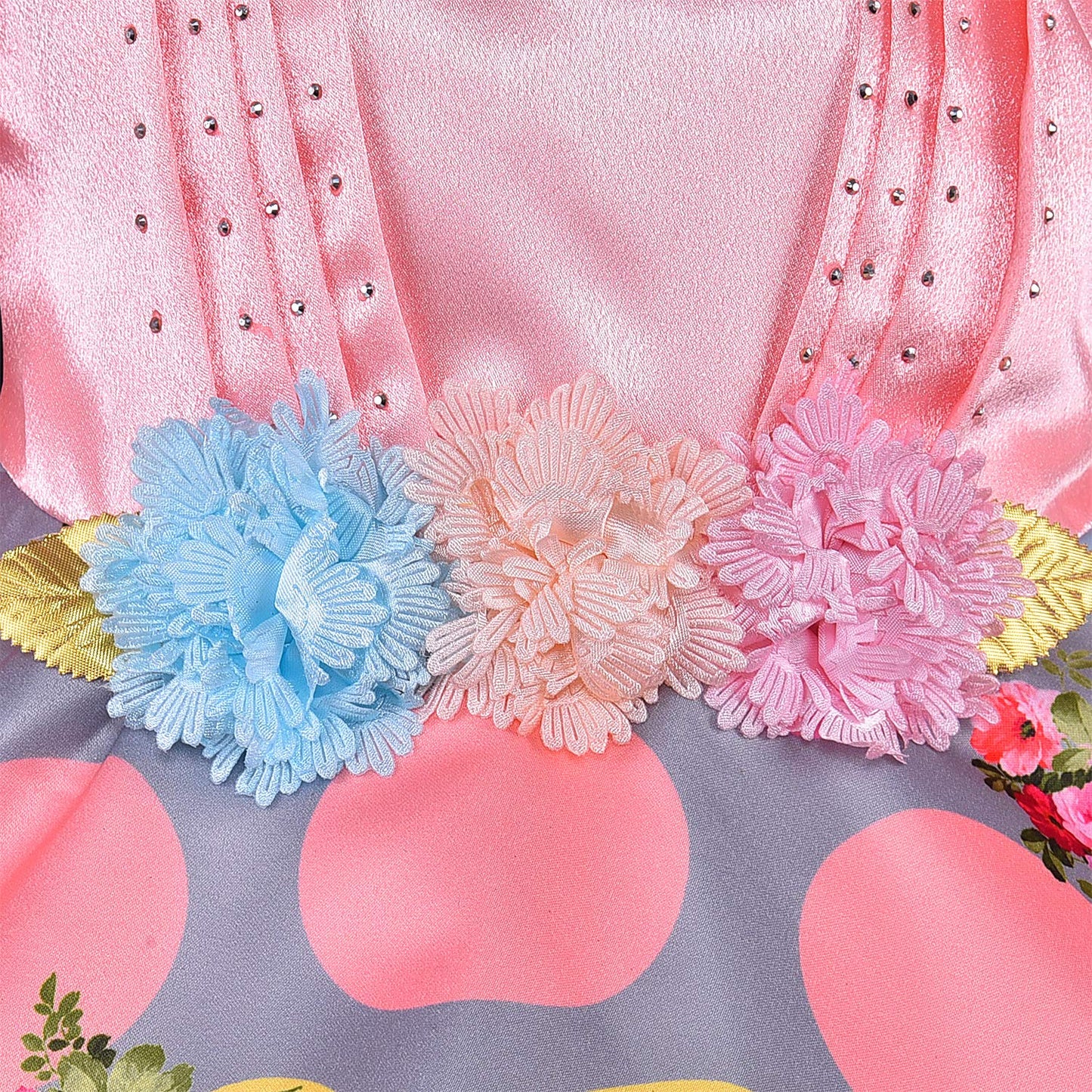 kids Birthday Frock Dress (stn765pch)