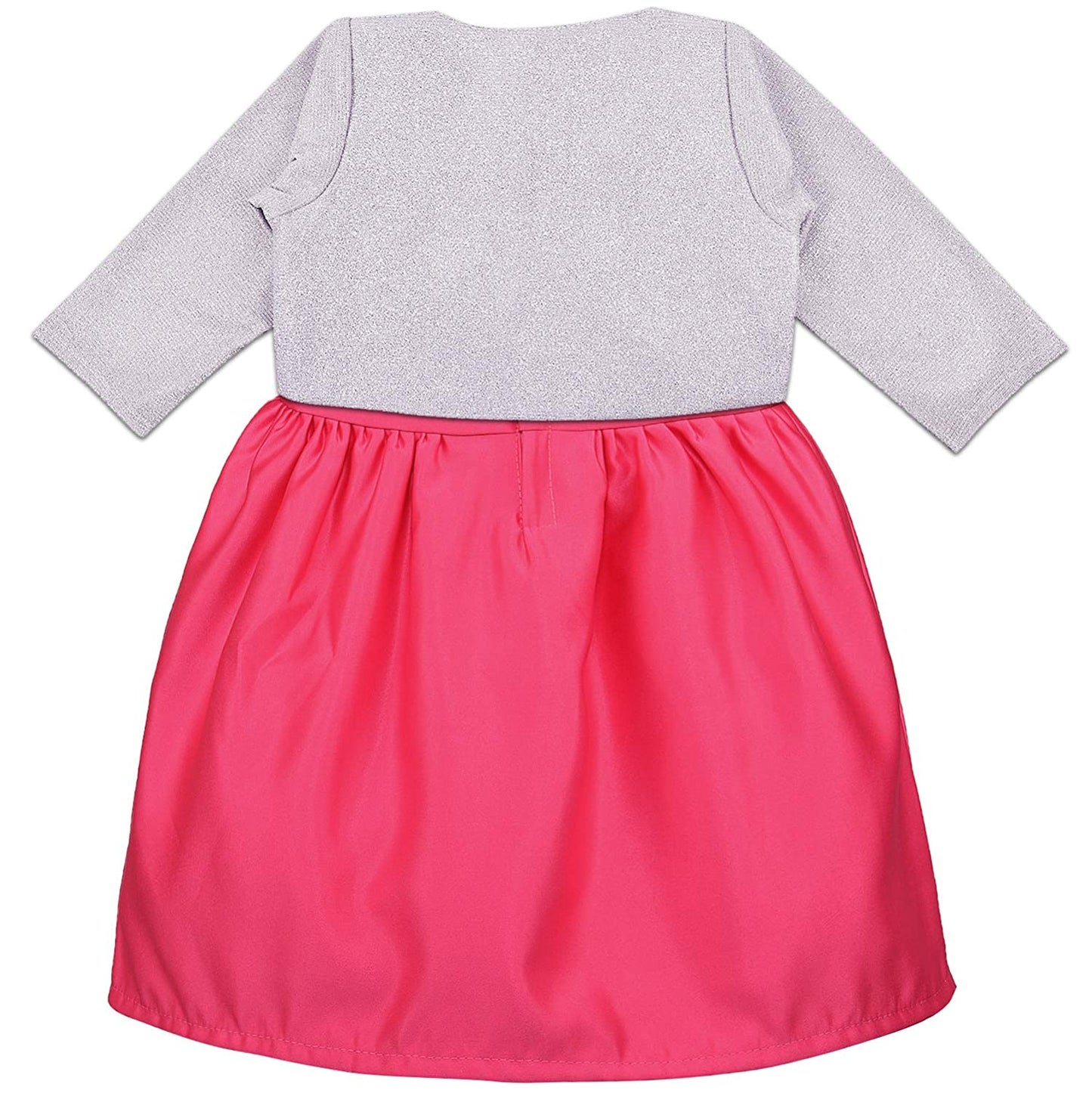 kids Birthday Frock Dress (stn767pnk)