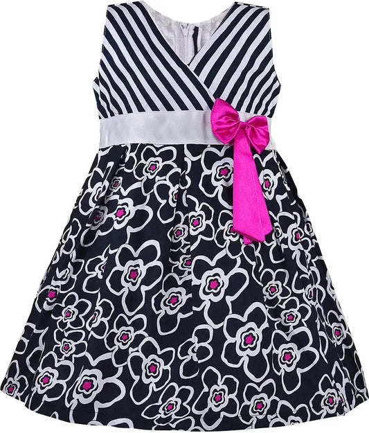 Baby Girls Midi/Knee Length Casual Dress