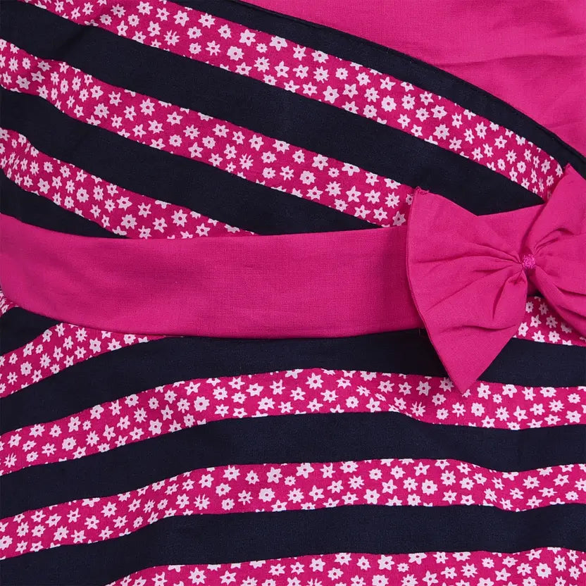 Baby Girls Midi/Knee Length Casual Dress ctn433pnk