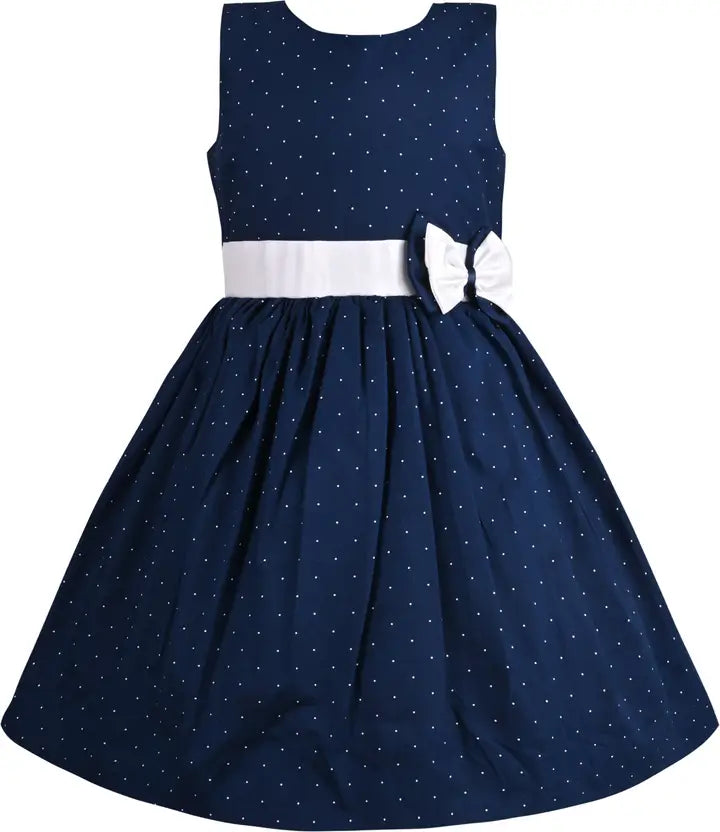 Girls Midi/Knee Length Casual Dress ctn649nb