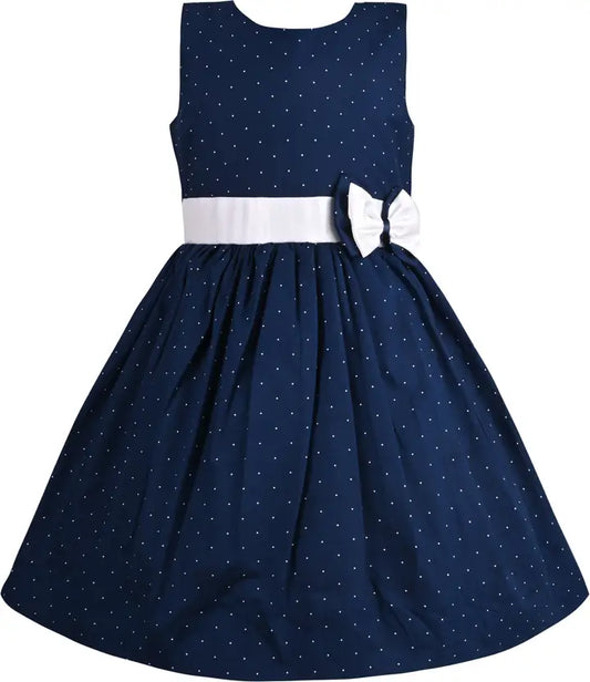 Girls Midi/Knee Length Casual Dress ctn649nb