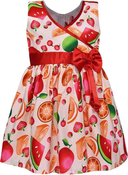 Girls Midi/Knee Length Casual Dress ctn302org