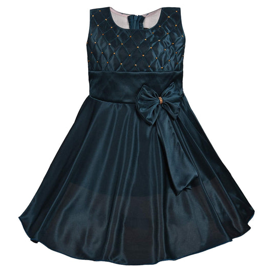 Baby Girls Party Wear Frock Birthday Dress For Girls fe2744grn -  Party Wear - frocks Party Wear - baby dress