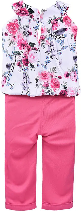 Baby Girls Casual Top Pant csl359pnk