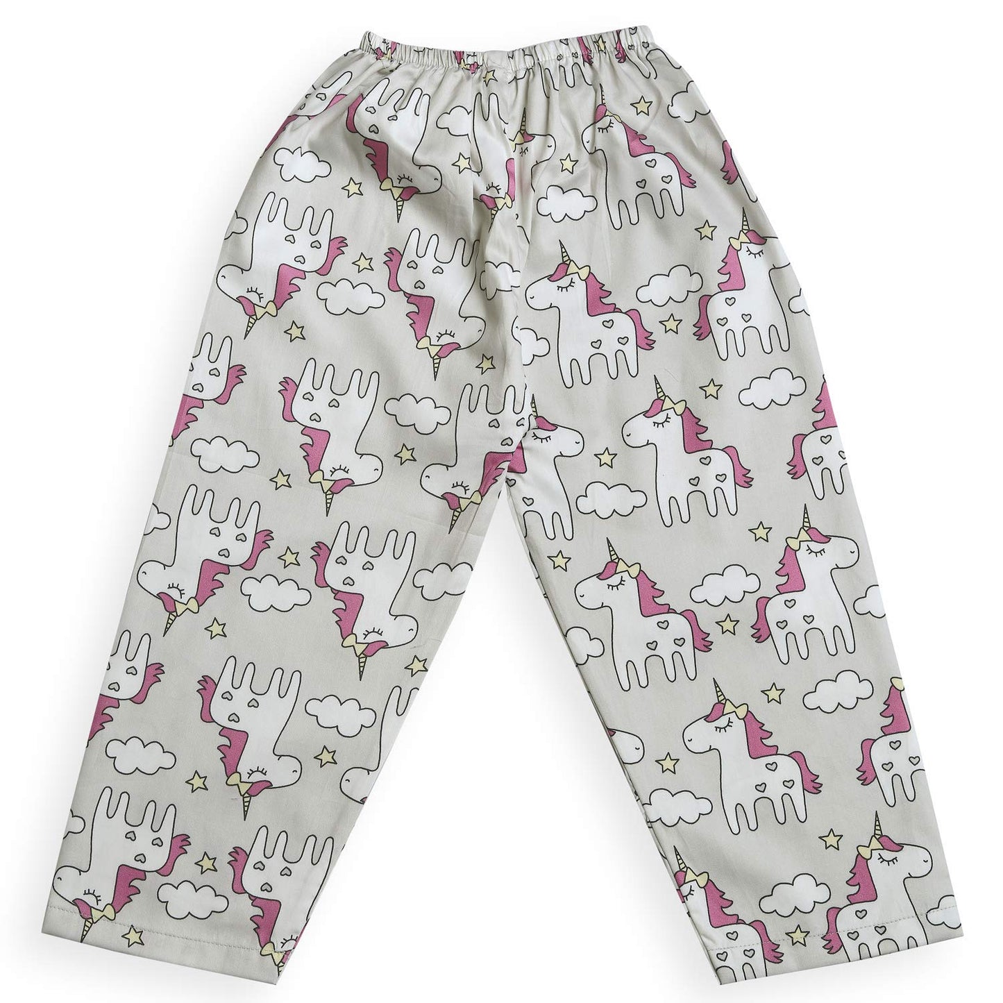 Unisex Printed Top and Bottom Pyjamas Night Dress