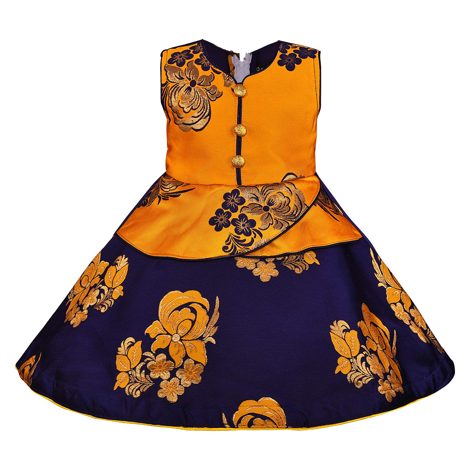 Baby Girls Party Wear Dress Birthday Frocks For Girls fe2725y -  Party Wear - frocks Party Wear - baby dress