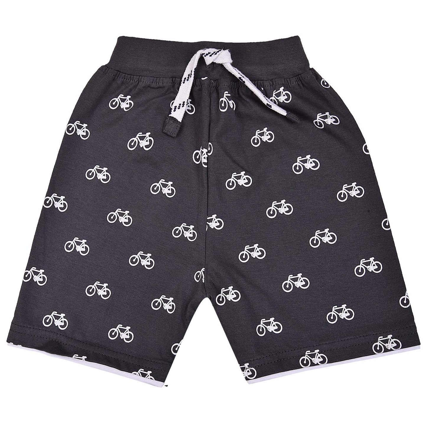 Unisex Shorts for Boys & Baby Girls-Boxers-(Set of 3)-(bt28blk)