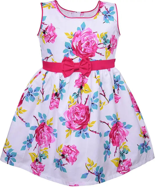 Girls Midi/Knee Length Casual Dress ctn284w