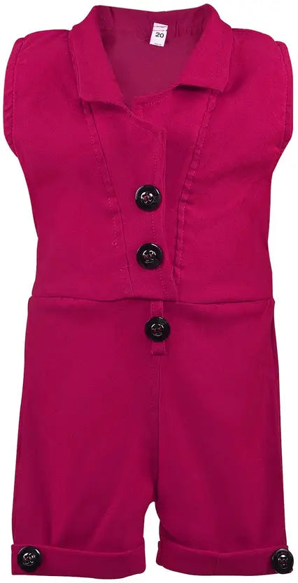 Girls Party(Festive) Jumpsuit JumpsuitÂ Â csl255pnk