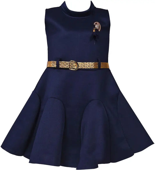 Girls Midi/Knee Length Party Dress fe2438nb