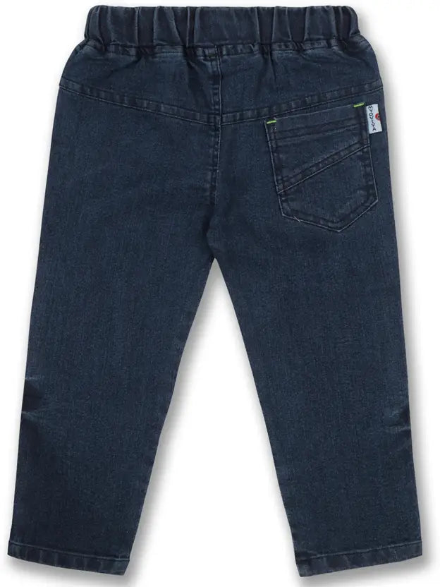 Boys & Girls Regular Mid Rise Blue Jeans js53grn