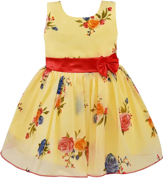 Baby Girls Midi/Knee Length Casual Dress fe3006y