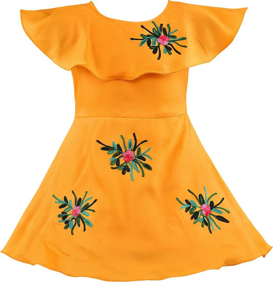 Girls Midi/Knee Length Casual Dress csl579y